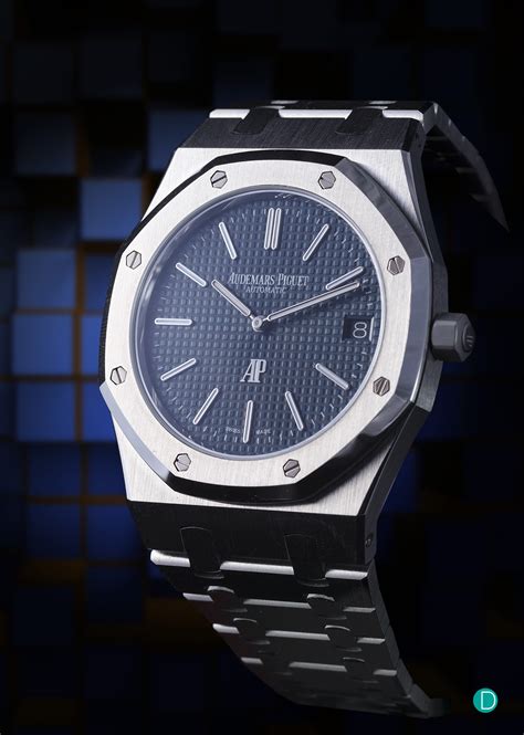 fake audemars piguet royal oak jumbo ss silver face